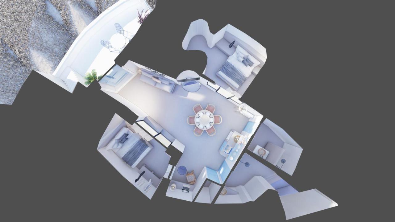 Acave Santorini Suites Vóthon Dış mekan fotoğraf